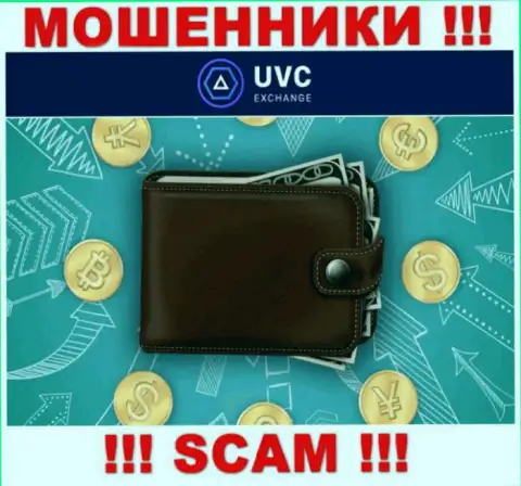Crypto кошелек - в данном направлении предоставляют услуги мошенники UVCExchange