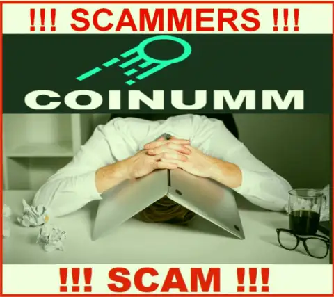 BEWARE, Coinumm Com haven't regulator - there are fraudsters