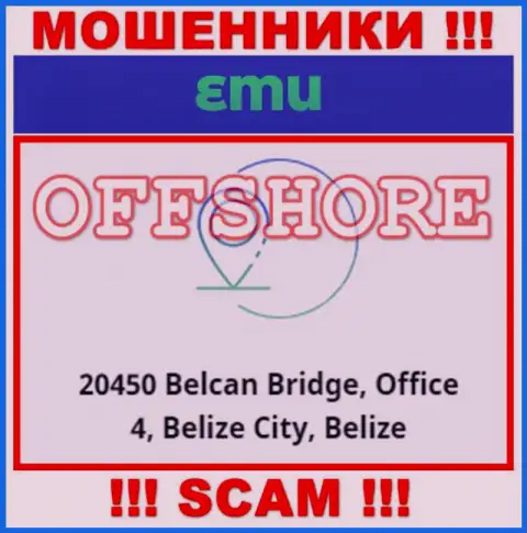 Контора ЕМ-Ю Ком расположена в оффшоре по адресу 20450 Belcan Bridge, Office 4, Belize City, Belize - явно интернет жулики !!!