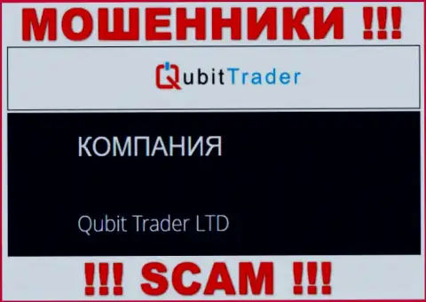 Кьюбит Трейдер Лтд - это internet-мошенники, а управляет ими юридическое лицо Qubit Trader LTD