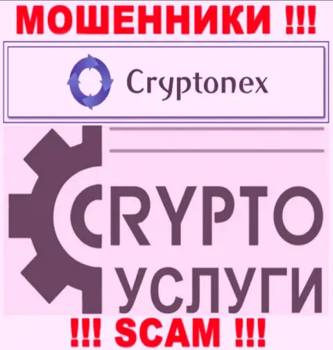 Работая с Cryptonex LP, область деятельности которых Криптовалютные услуги, можете остаться без вложенных денег
