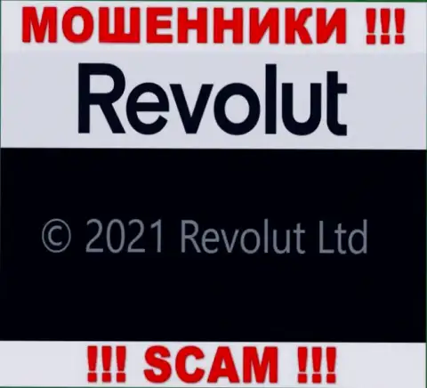 Юр. лицо Револют - это Revolut Limited, именно такую информацию показали мошенники у себя на веб-ресурсе