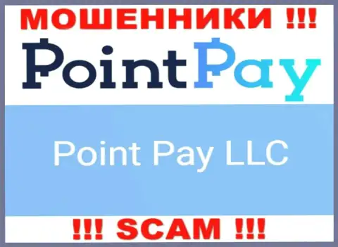 Юр. лицо интернет мошенников PointPay - это Point Pay LLC, сведения с веб-сервиса разводил