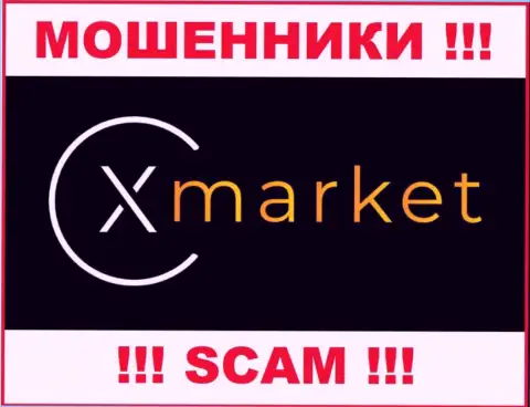 Логотип ОБМАНЩИКОВ Икс Маркет