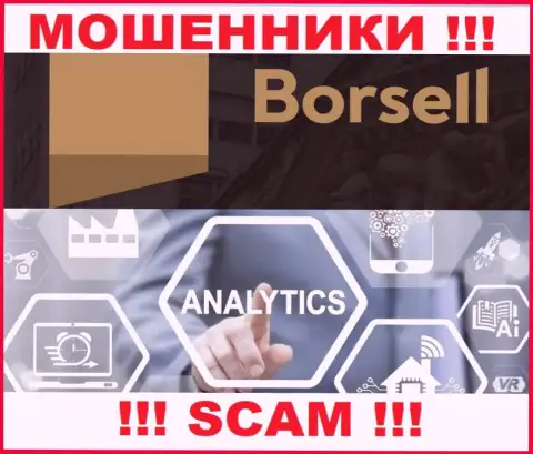 Мошенники ООО БОРСЕЛЛ, орудуя в сфере Аналитика, оставляют без денег наивных клиентов