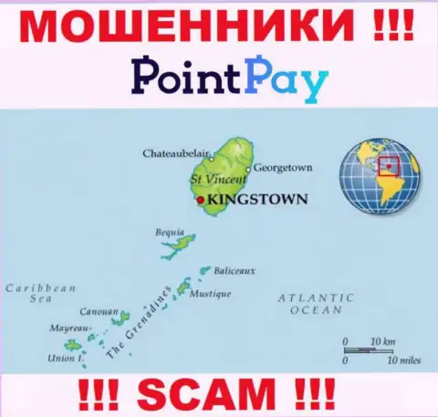 PointPay - это internet-кидалы, их место регистрации на территории St. Vincent & the Grenadines
