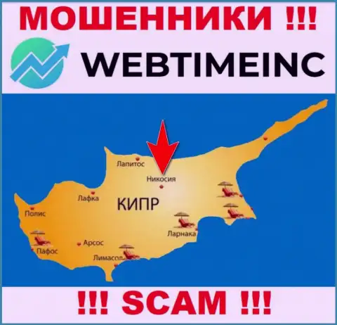 Организация WebTime Inc - это internet махинаторы, находятся на территории Nicosia, Cyprus, а это оффшор