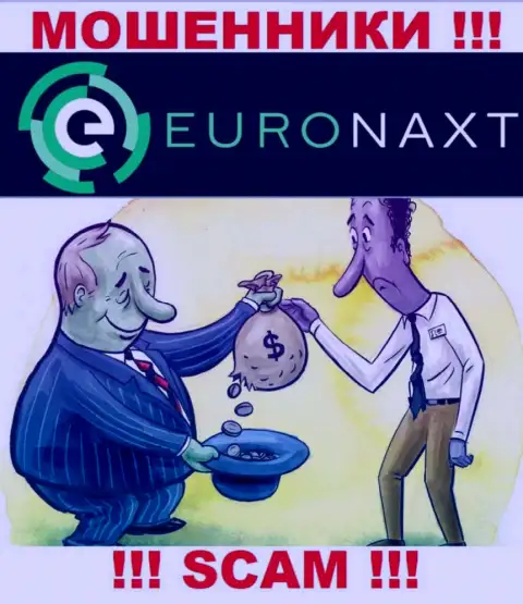 В дилинговой компании EuroNaxt Com обманным путем выкачивают дополнительные вливания