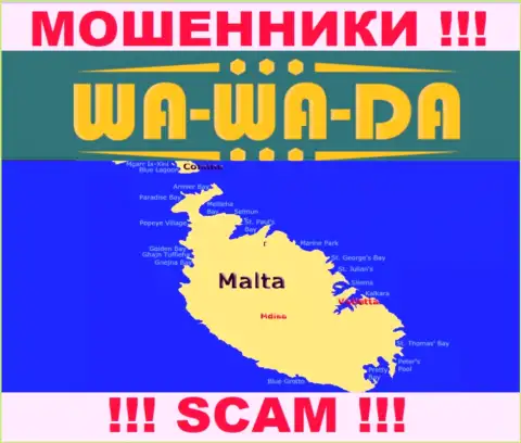 Malta - здесь официально зарегистрирована контора Ва Ва Да