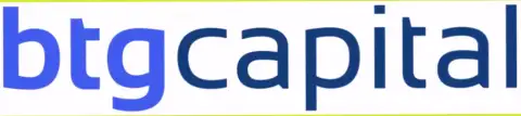 Официальный логотип форекс брокерской организации BTG Capital