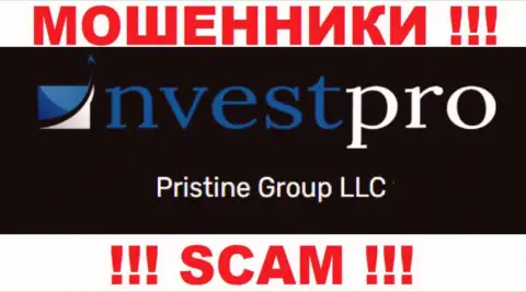 Вы не сможете сберечь собственные денежные вложения работая совместно с компанией NvestPro, даже если у них имеется юр лицо Pristine Group LLC