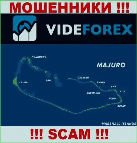Компания Вайд Форекс имеет регистрацию очень далеко от своих клиентов на территории Маджуро, Маршалловы острова