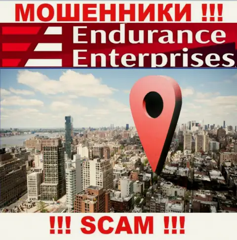 Обойдите стороной мошенников Endurance Enterprises, которые тщательно спрятали свой юридический адрес регистрации