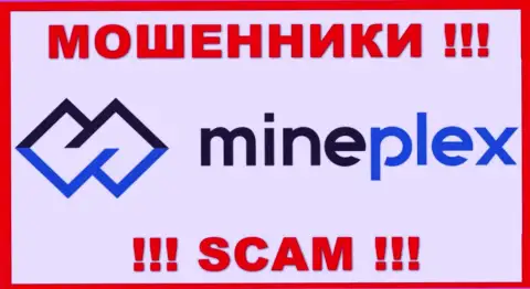 Логотип МОШЕННИКОВ Mineplex PTE LTD