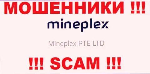 Руководителями Mine Plex оказалась компания - МайнПлекс ПТЕ ЛТД