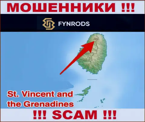FynrodsInvestmentsCorp - это ОБМАНЩИКИ, которые официально зарегистрированы на территории - Saint Vincent and the Grenadines